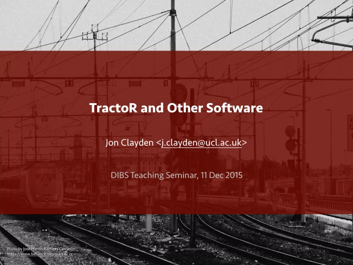 tractor and other software