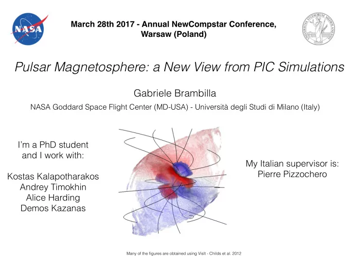 pulsar magnetosphere a new view from pic simulations