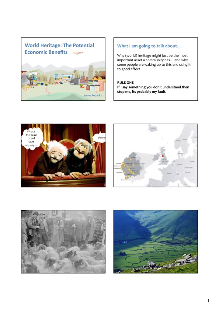 world heritage the potential