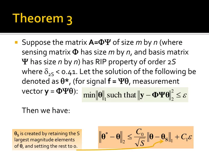 min such that y 1 2 then we have c q s is created by
