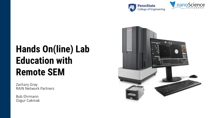 hands on line lab education with remote sem