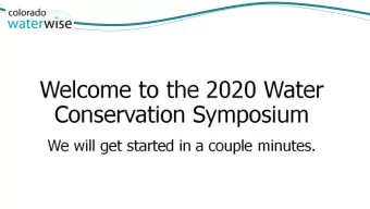 What is Colorado WaterWise?  We are a community of water stewards, innovators,  activists and