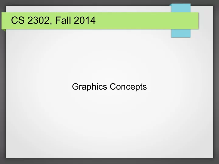 cs 2302 fall 2014