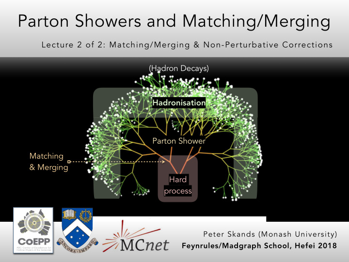 parton showers and matching merging