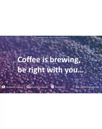 @cobbtechnologies  @cobbtechnologies  @cobbtech  cobbtechnologies.com  Title: Folders are Dead