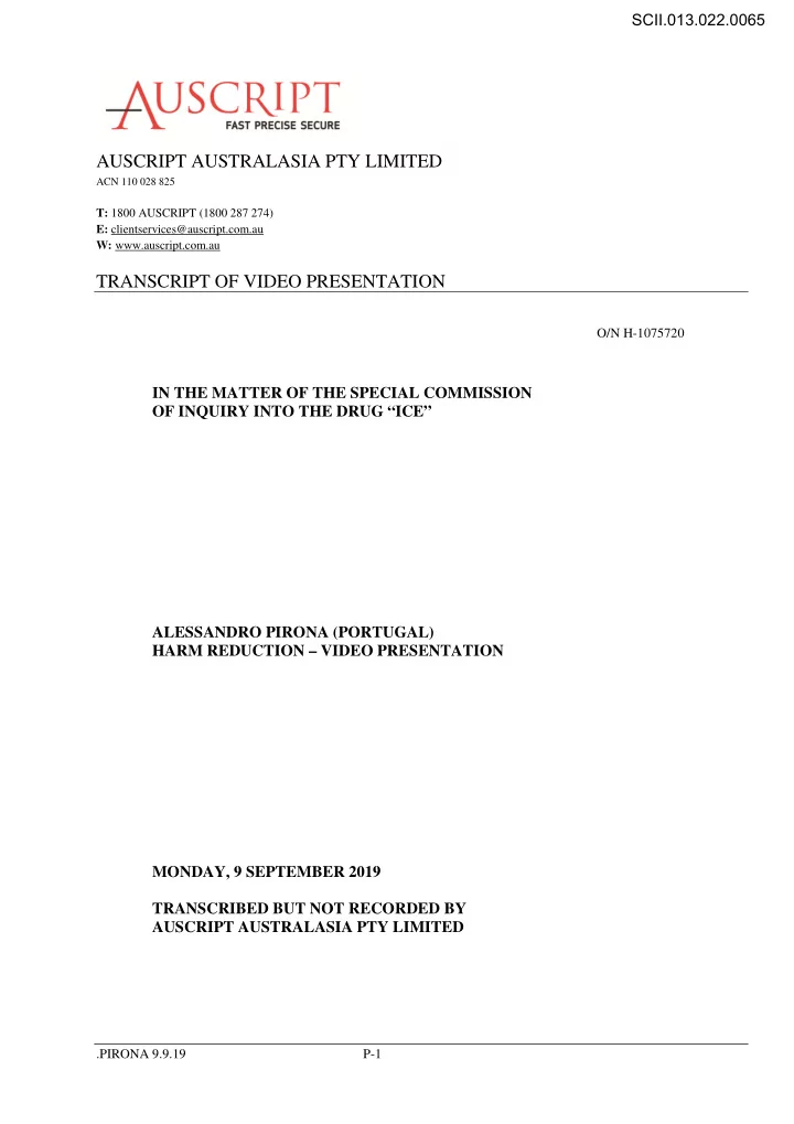 o n h 1075720 in the matter of the special commission of