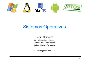 Sistemas Operativos