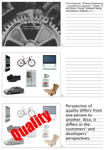 Quality quality di fg ers from  one person to  another. Also, it di fg ers in the  customers and