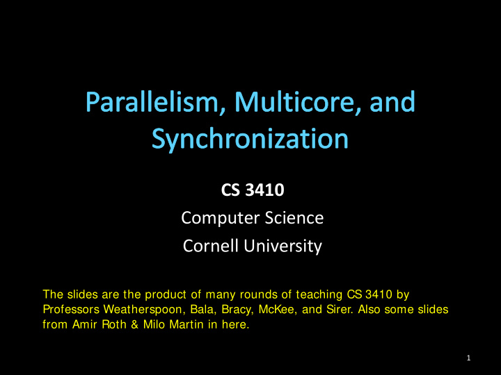 cs 3410 computer science cornell university