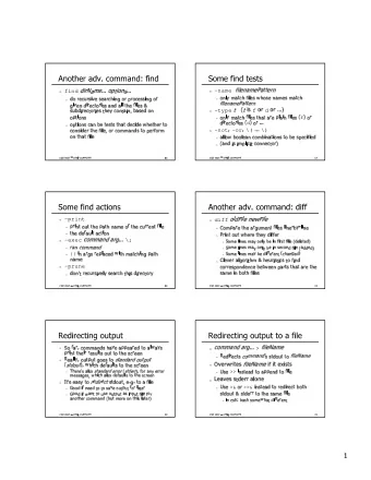 n -name n find  P  P