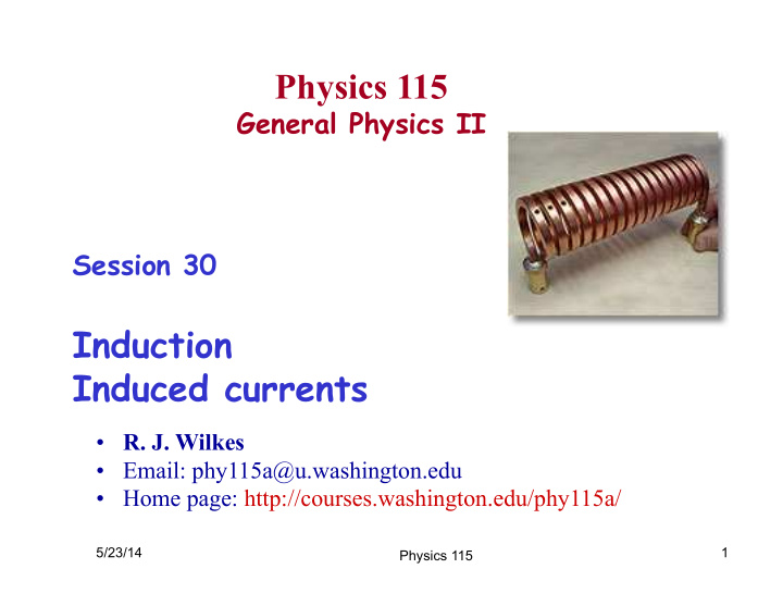 physics 115