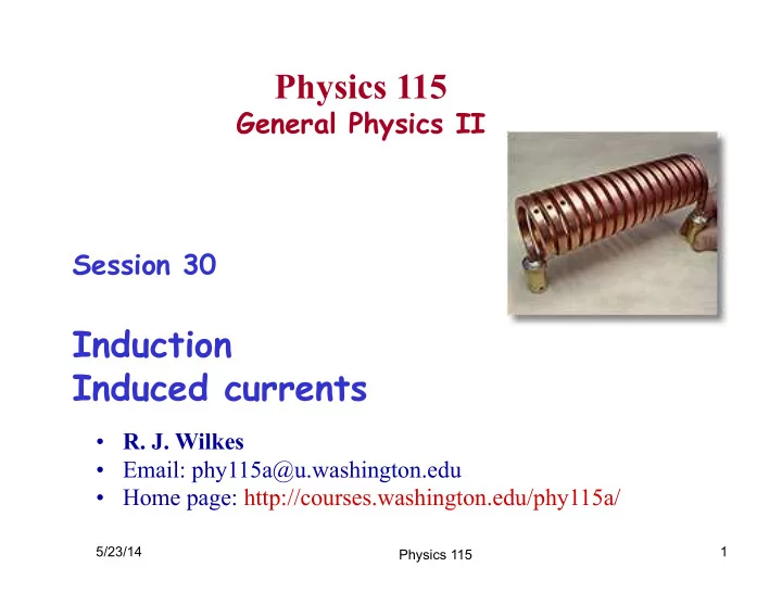 physics 115