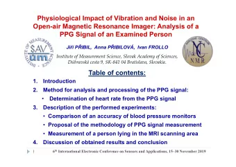 Physiological Impact of Vibration and Noise in an  Open-air Magnetic Resonance Imager: Analysis of