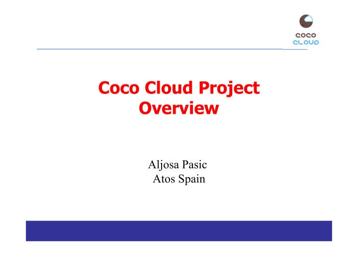 coco cloud project overview