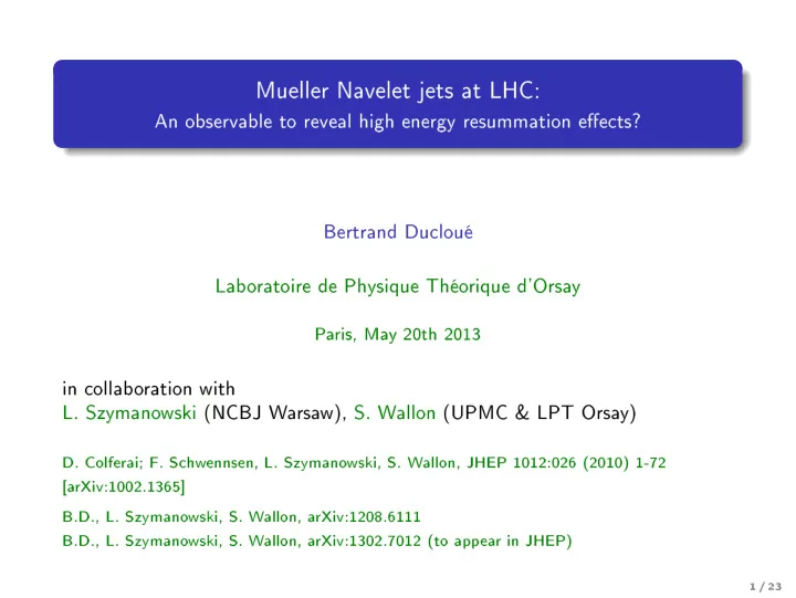 mueller navelet jets at lhc an observable to reveal high
