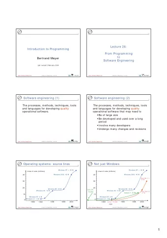 1  Not just operating systems  The basic issue  7  8  Developing software systems that are  On