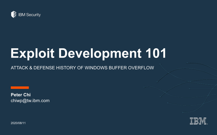 exploit development 101