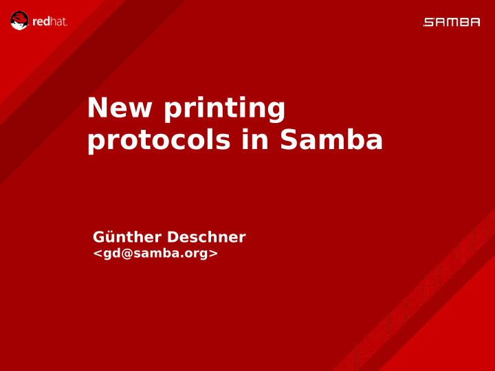 new printing protocols in samba
