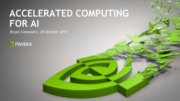 accelerated computing for ai