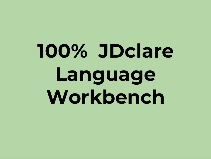 100 jdclare language workbench software factories dsl
