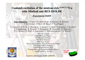 67,69,71,73 Cu  Coulomb excitation of the neutron-  -rich  Cu  Coulomb excitation of the neutron