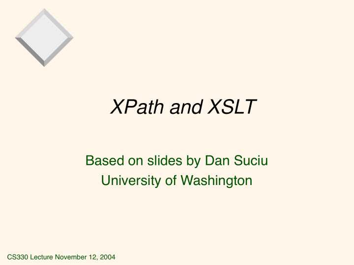 xpath and xslt