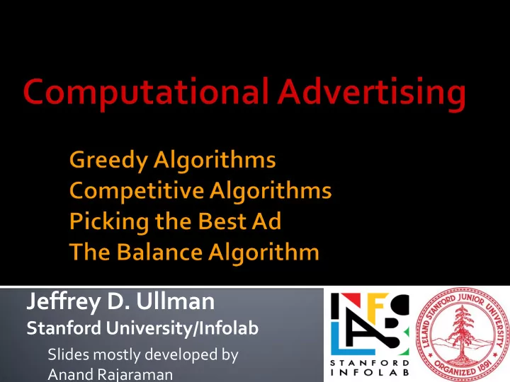 jeffrey d ullman