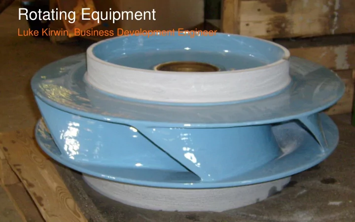 rotating equipment