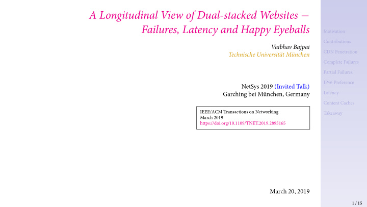 failures latency and happy eyeballs