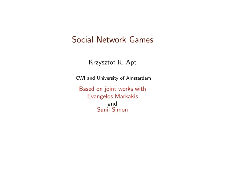 social network games