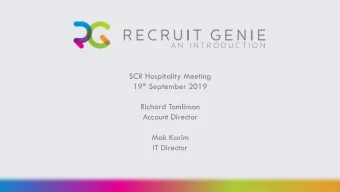 Mak Karim  IT Director  Summary  3 Recruitment Challenges  Effective Candidate Sourcing