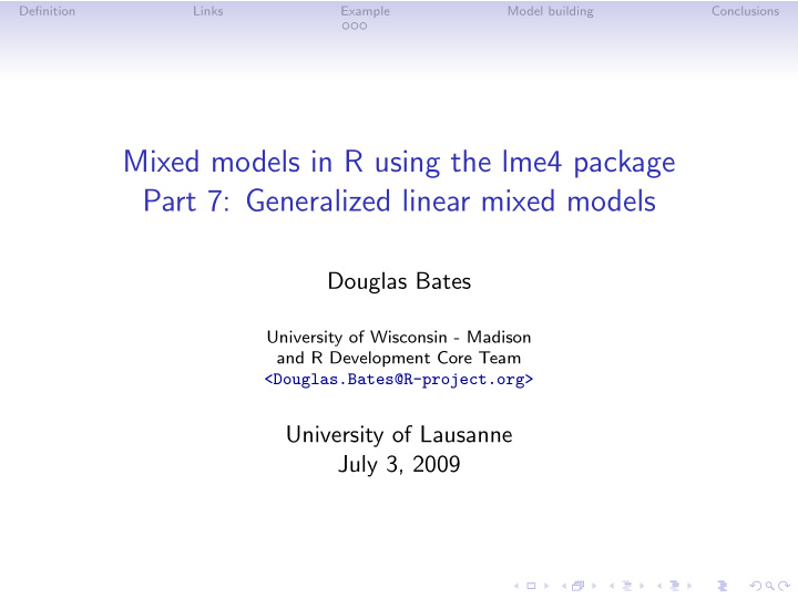 mixed models in r using the lme4 package part 7