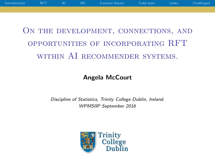 on the development connections and opportunities of