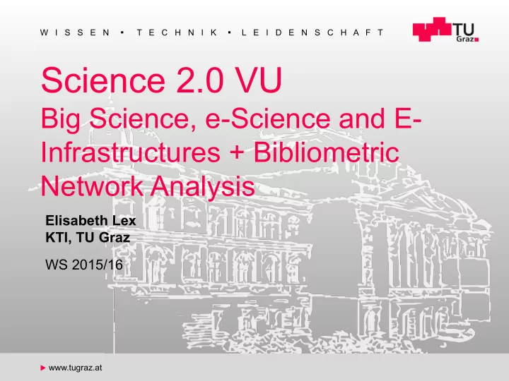 science 2 0 vu