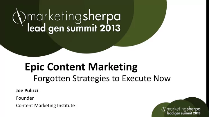 epic content marketing
