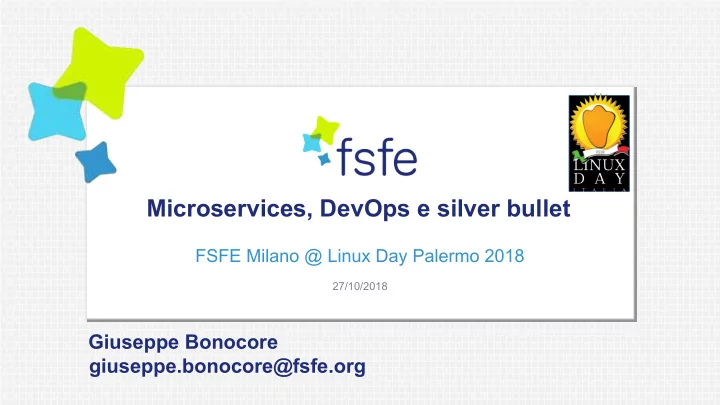 microservices devops e silver bullet