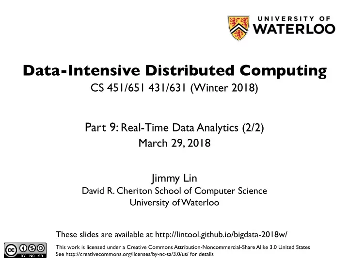 data intensive distributed computing