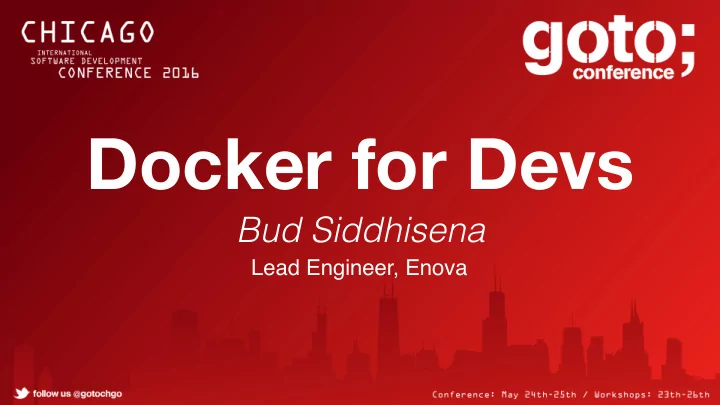 docker for devs