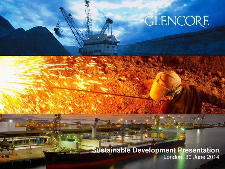sustainable development presentation