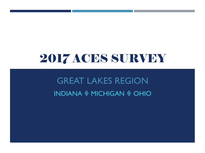2017 aces survey