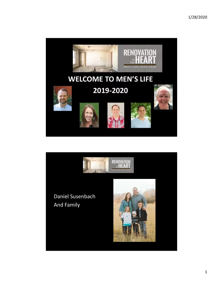 welcome to men s life 2019 2020