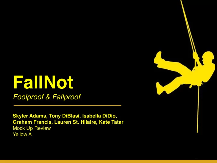 fallnot