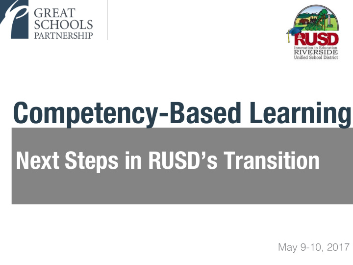 competency based learning