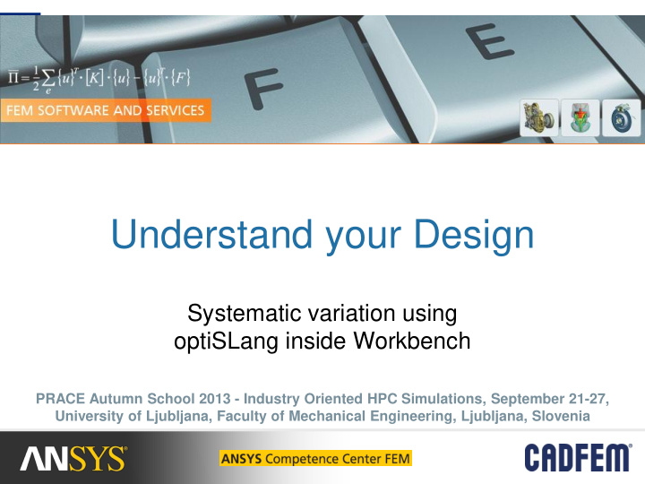 understand your design systematic variation using