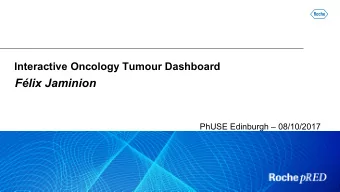 Flix Jaminion  PhUSE Edinburgh  08/10/2017  Plan  Background  Data  Demo