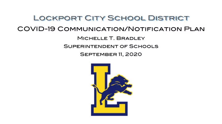 lockport city school district