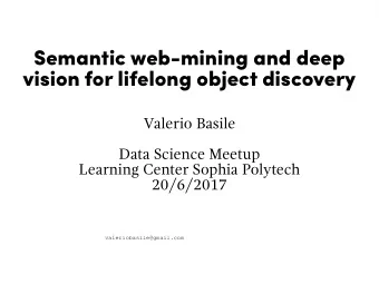 S  e  ma  n  t  i  c  w  e  b  -  mi  n  i  n  g  a  n  d  d  e  e  p  v  i  s  i  o  n  f  o  r  l