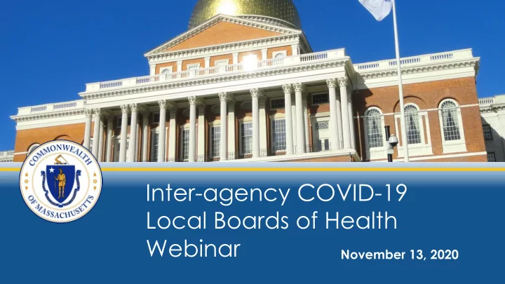 inter agency covid 19