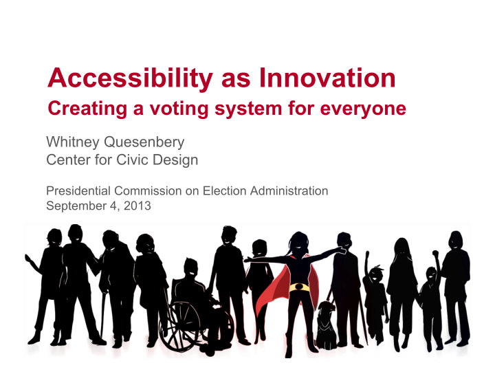 accessibility as innovation