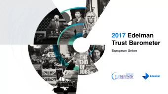 2017 Edelman   Trust Barometer  European Union  2017 Edelman Trust Barometer  Methodology Online